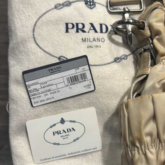 Prada Tessuto Gaufre Nylon Tote (convertible) - Picture 2 of 6